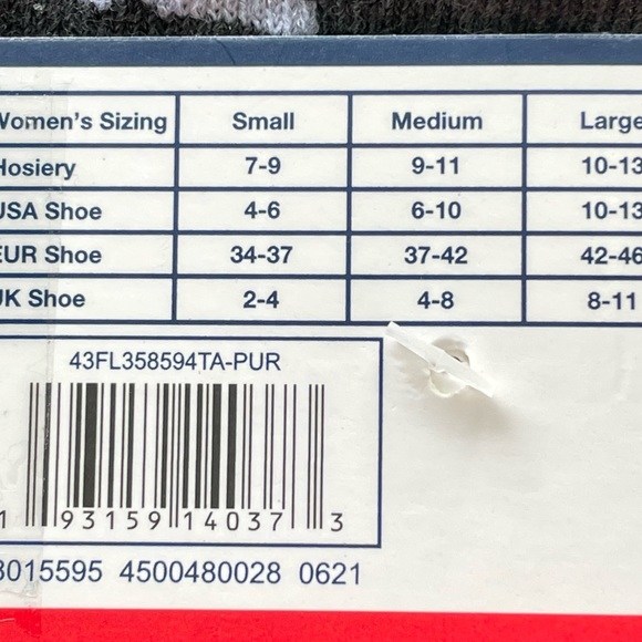 NWT FILA LADIES NO SHOW SOCKS SIZE 6-10 - Picture 2 of 8